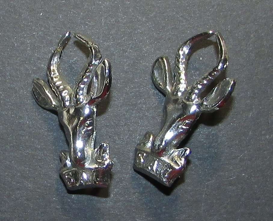 SADF - Infantry Collar Badge Pair