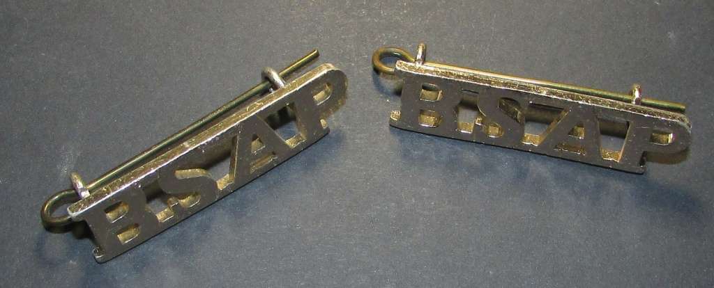 Rhodesian BSAP Shoulder Titles