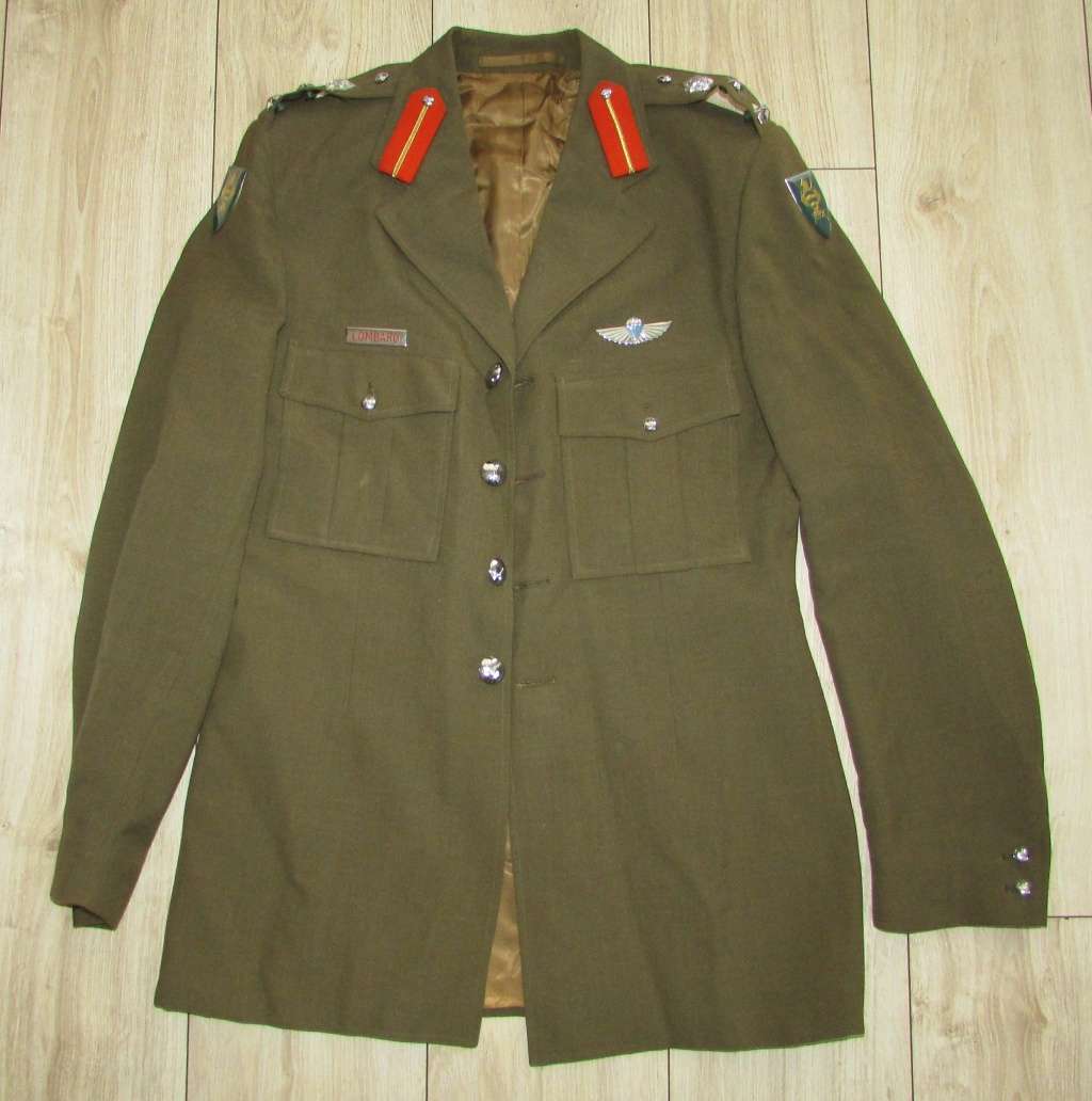 SADF - Officers Step Out Tunic with Shoulder Flashes