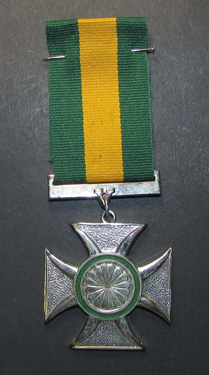 (Homelands) Venda Prisons Galantry Silver Cross ( Not often seen )