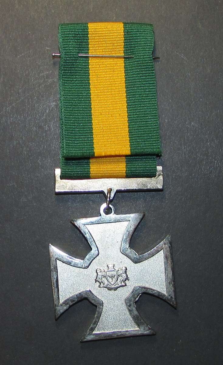 (Homelands) Venda Prisons Galantry Silver Cross ( Not often seen )