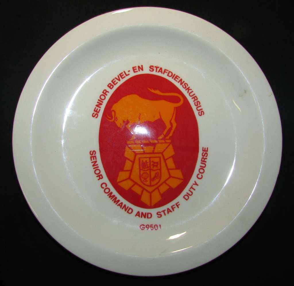 SADF - Senior Command Course Commemorative Plate
