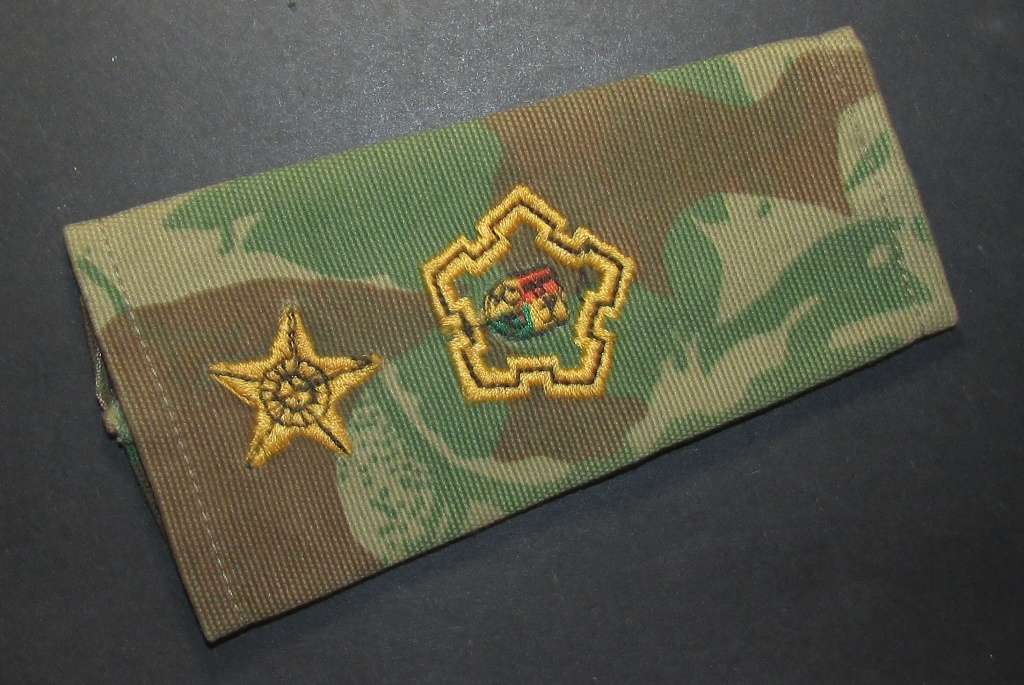 SA Task Force Camo Slip on Rank