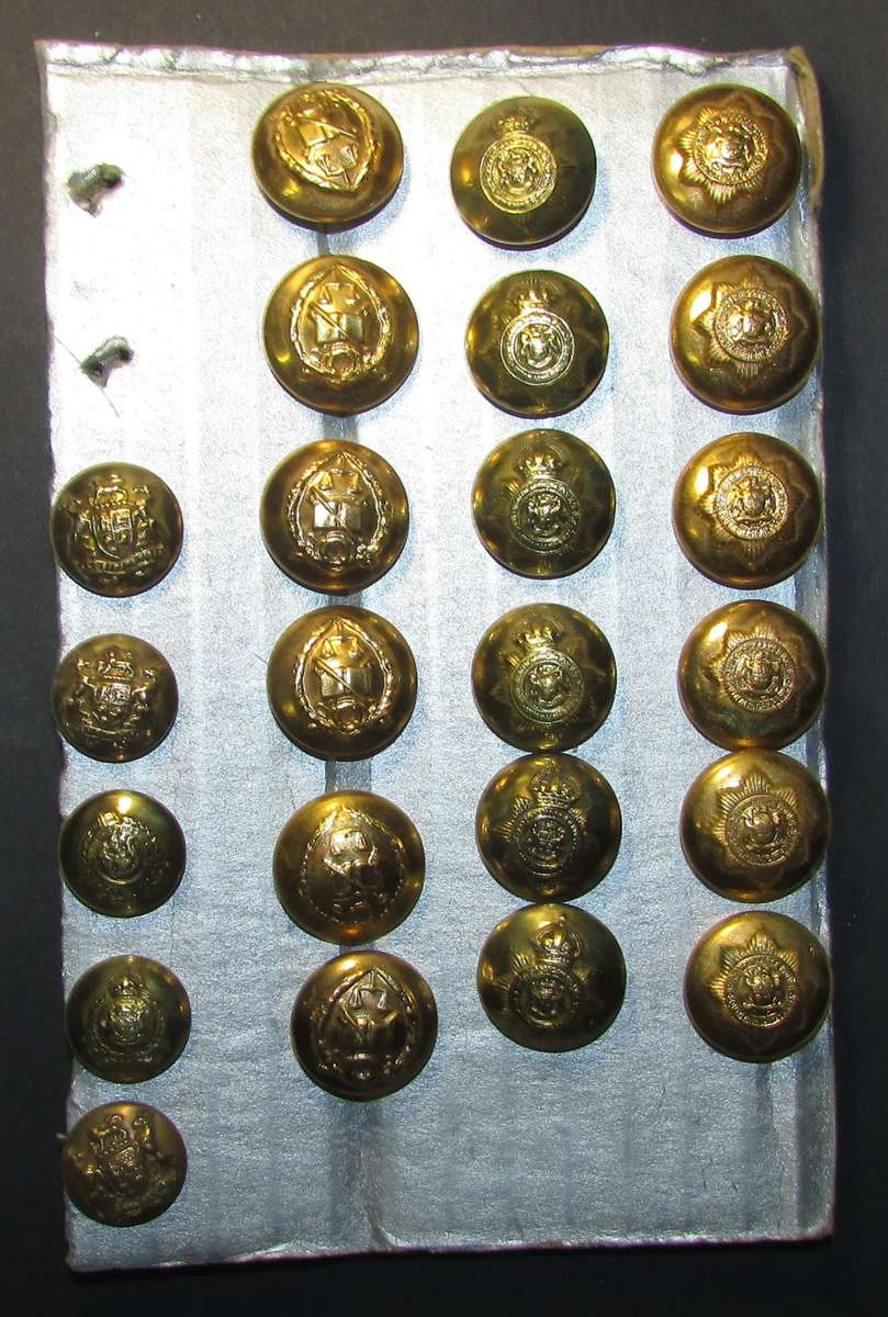 Various South African Buttons