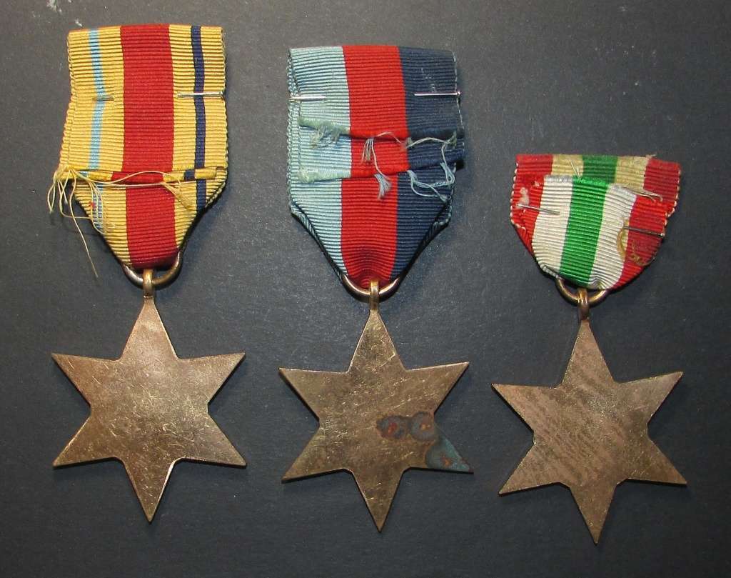 British Issue World War Two Era Trio