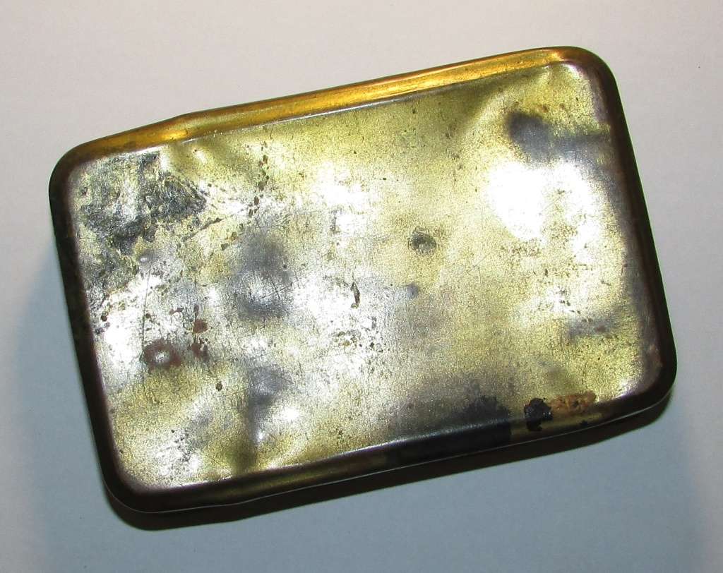 World War 1 Christmas Chocholate Tin Dated 1914