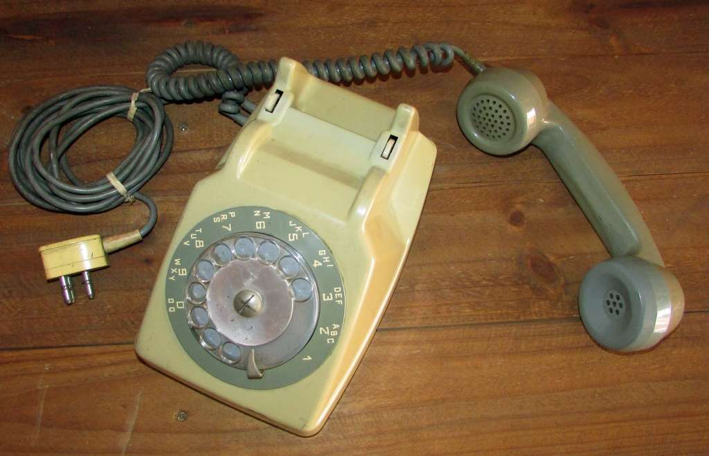Retro Bakelite Telephone ( Used at a Railway Station )