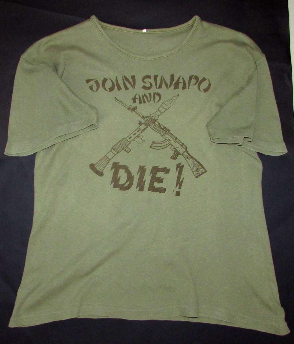 SADF - Original Period `Join Swapo and Die` T-Shirt