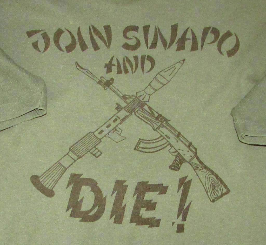 SADF - Original Period `Join Swapo and Die` T-Shirt