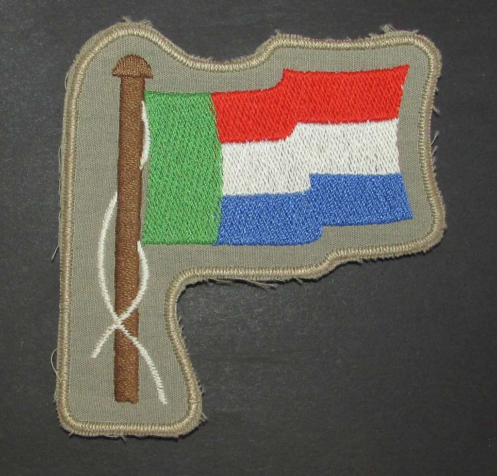 AWB - The Afrikaner Weerstandsbeweging  - Afrikaner Resistence Movement 4 Kleur Patch Badge