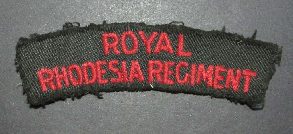 Royal Rhodesian Regiment Title