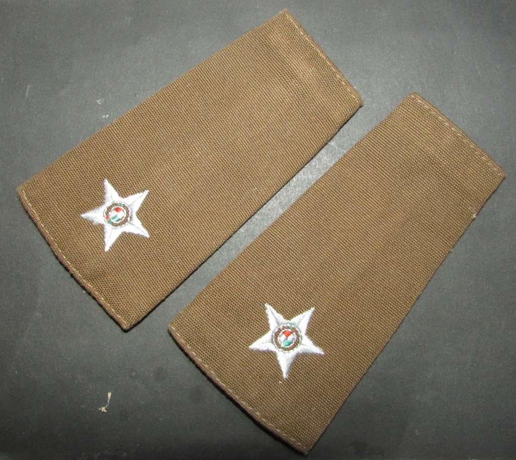 SA Army Slip on Ranks