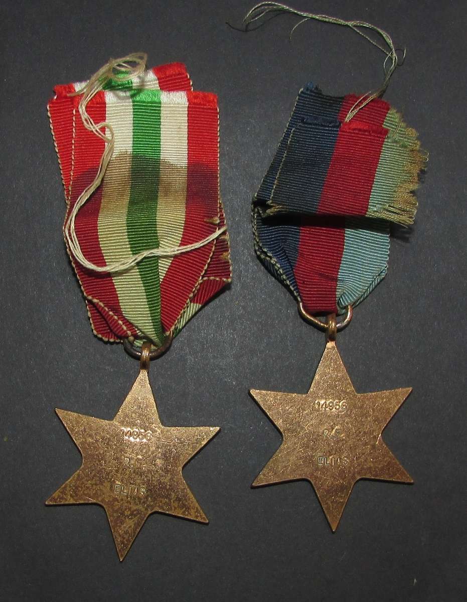 Full Size World War Two Pair:14956 R.F Elias