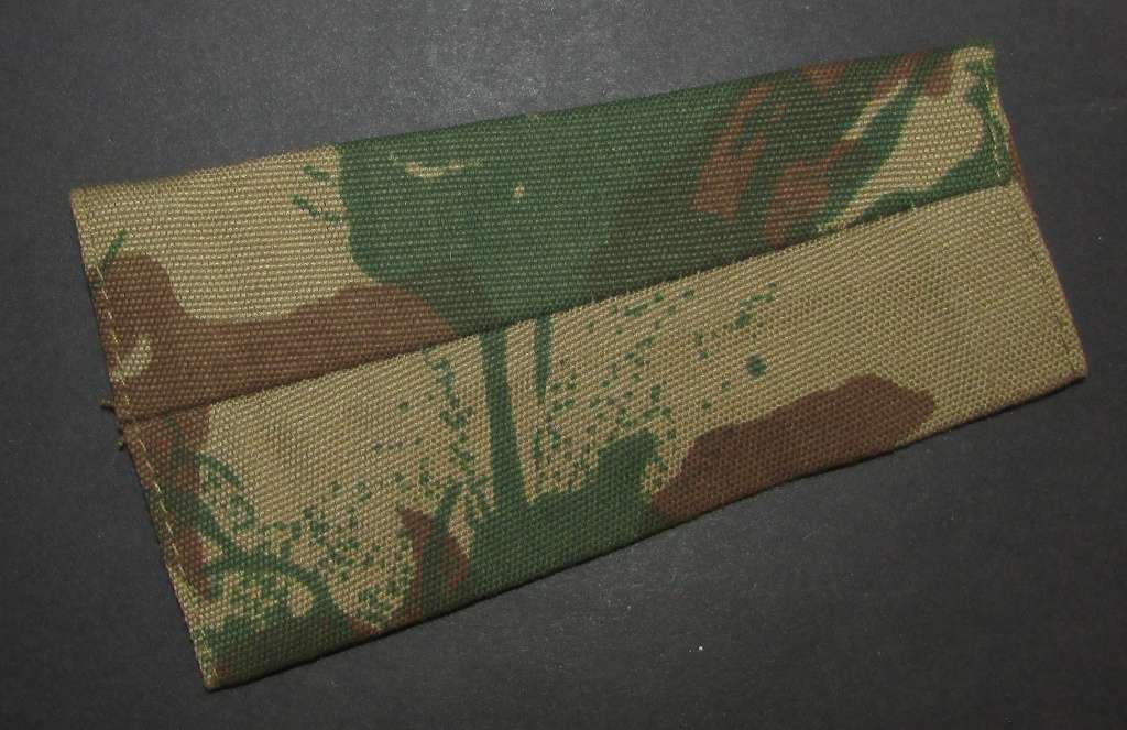 South African Task Force Camo Slip on Rank