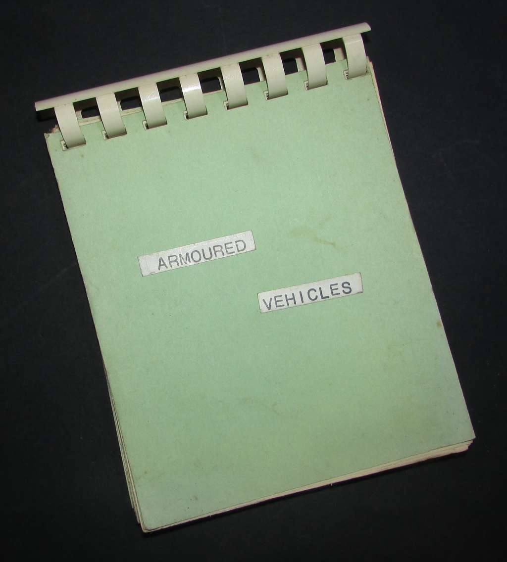 SADF - Restricted - Armoured Vehicles Booklet