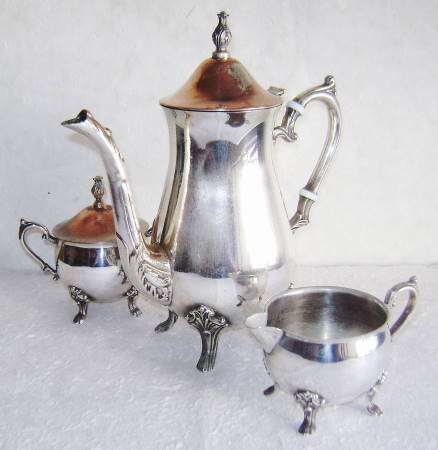 Very Nice Silver Plated Tea Set