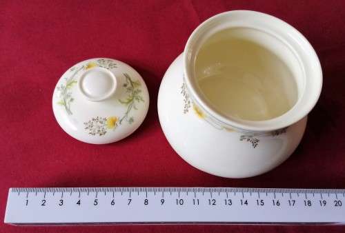 Vintage Royal Doulton -  Tea set with milk jug and sugar bowl - Nicole H 5080 - Romance Collection