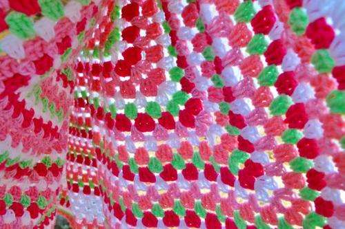 Crochet Stripey Blanket