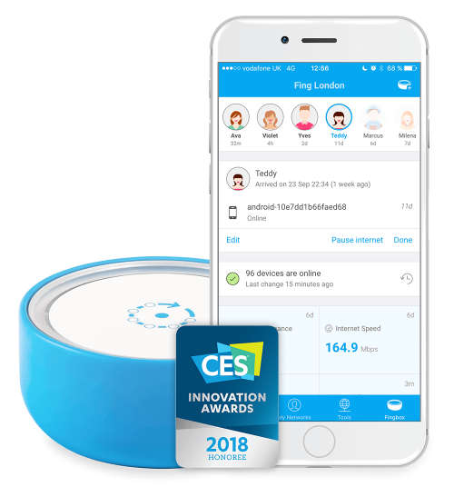FINGBOX - Network security, Parental Control, Internet Manager - The Must have SIMPLE TO USE device