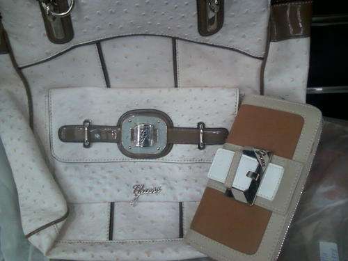 guess handbag and matching wallet