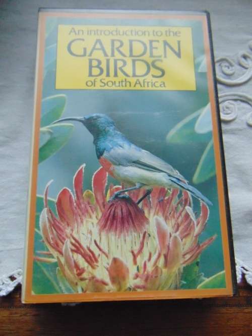 3 Bird VHS Cassettes  Introduction to Birds of Southern Africa, Introduction to Garden Birds of Sou
