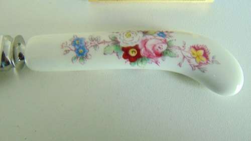 Royal Crown Derby Porcelain handled knives