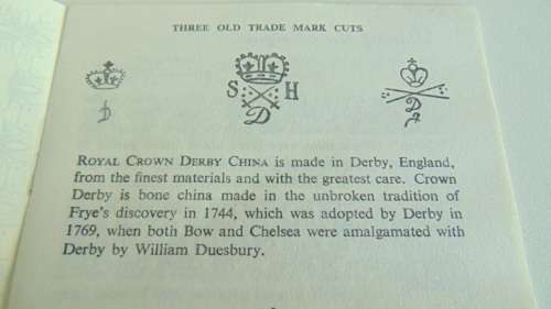 Royal Crown Derby Porcelain handled knives