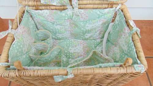 Wicker Picnic Basket