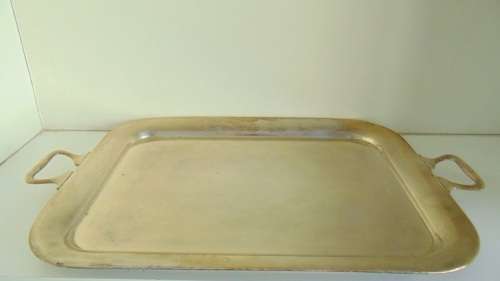 Silver Plated Large & Heavy EPNS Tray
