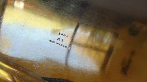 Silver Plated Large & Heavy EPNS Tray