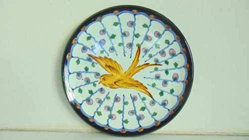Holland Gouda "Swallow" Plate 18.5cm diameter