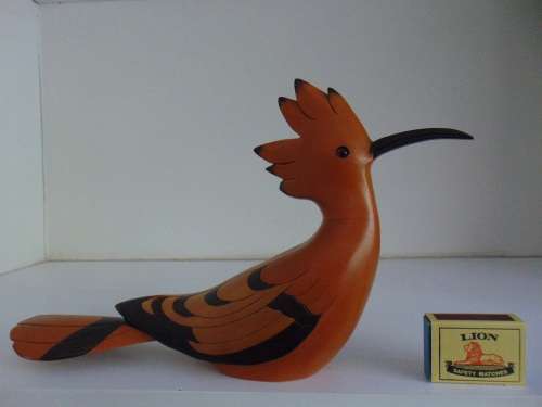 Hoepoe - Feathers of Knysna Wooden Birds