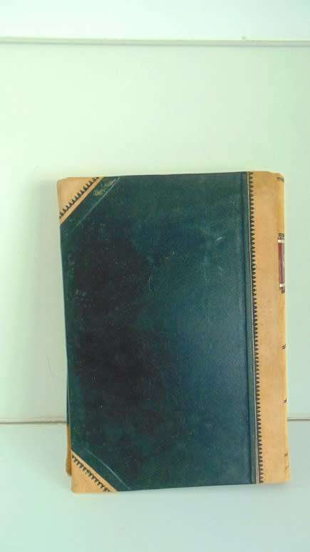 Leather Bound Book - Index Through Leather Bound Ledger
