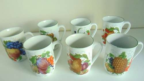 Wiesenthal Paradise Valley Mugs - Set of 7