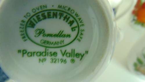 Wiesenthal Paradise Valley Mugs - Set of 7