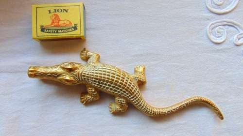Brass Crocodile