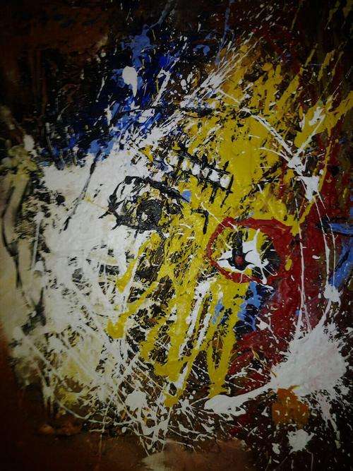 PATRICK RAPAI OIL ON CANVAS