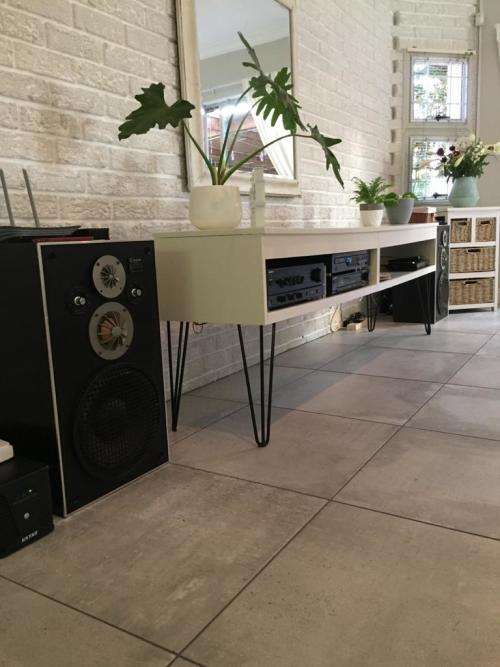 4 x Hairpin Legs - 40cm - Coffee Table / Bench. Powder Coated Black