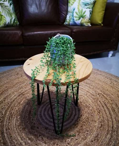 40cm - Hairpin Legs, Coffee / Side Table / Bench -Powder Coated