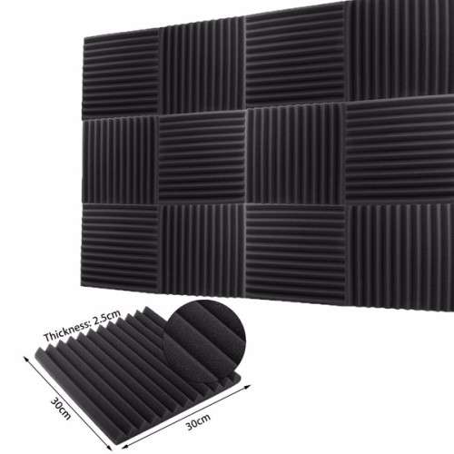 Studio Acoustic Foam Panel (12 Piece Package)