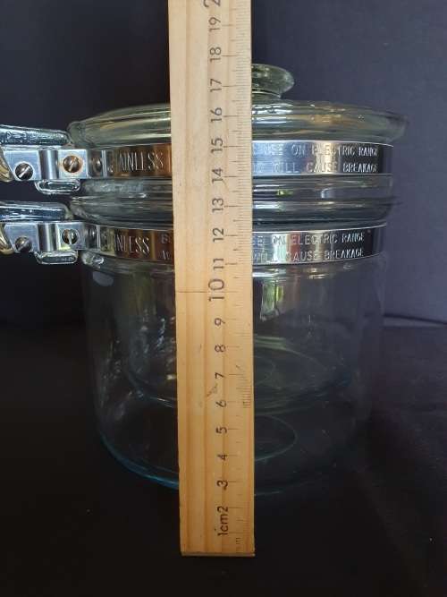 Vintage Pyrex Flameware Double Boiler
