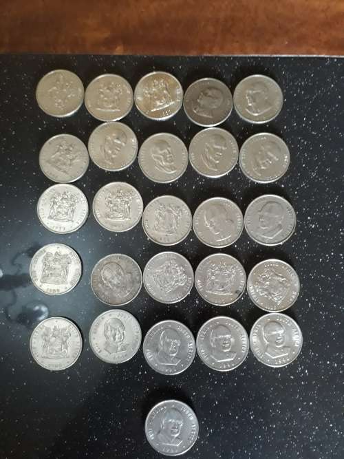 South African R1 Between 1977 and 1990