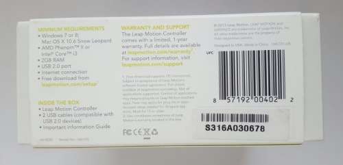 Leap Motion Controller Brand New (Free Shipping)(last one in stock)