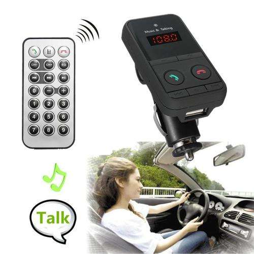 Buy One Get One Free - Wireless FM Transmitter Bluetooth MP3 Player USB SD MMC Slot