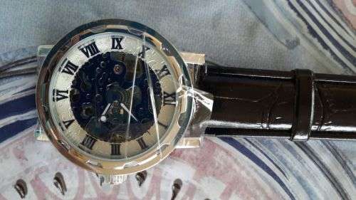 Brand New Men's Skeleton Mechanical Wrist Watch - #3