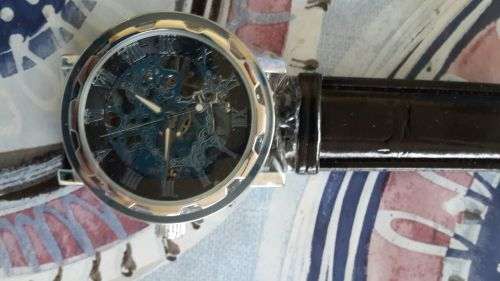 Brand New Men's Skeleton Mechanical Wrist Watch - #7