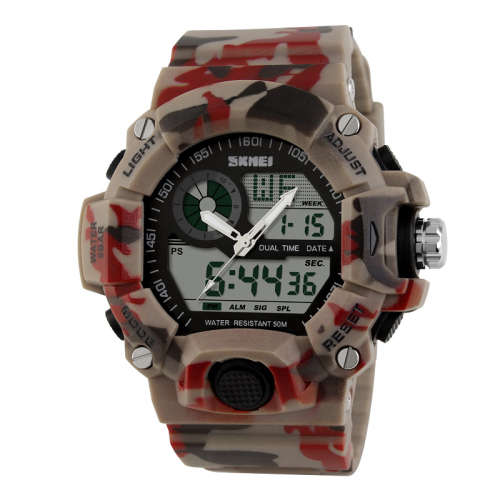Brand New Mens Military Sport Watch - Quartz -  Analog and Digital Waterproof