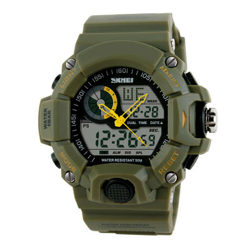 Brand New Mens Military Sport Watch - Quartz -  Analog and Digital Waterproof