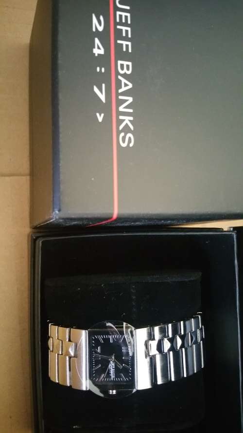 Mens London Designer - JEFF BANKS watch in presentation box