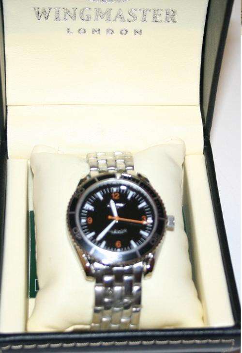 Brand New MENS WINGMASTER Designer watch from LONDON #A28